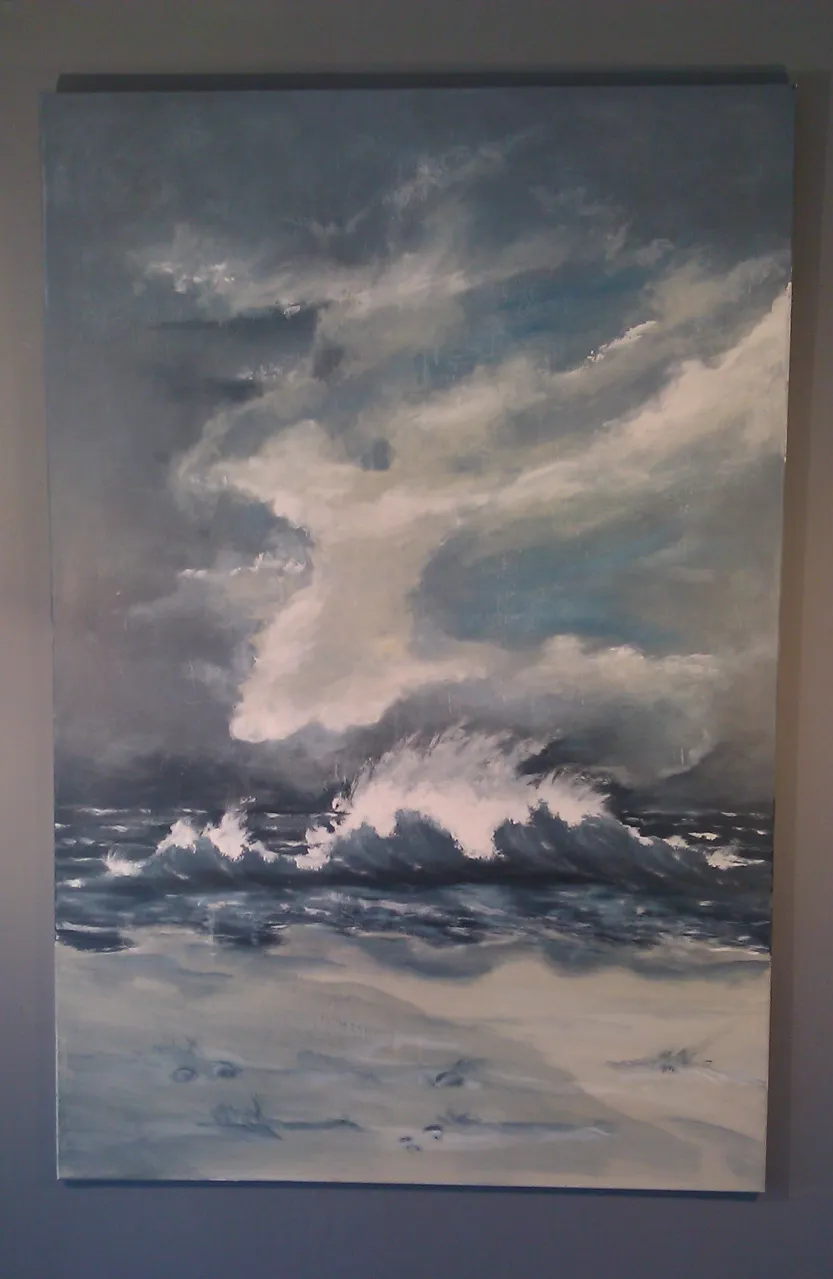 Maleri nr 31 100 cm X 150 cm